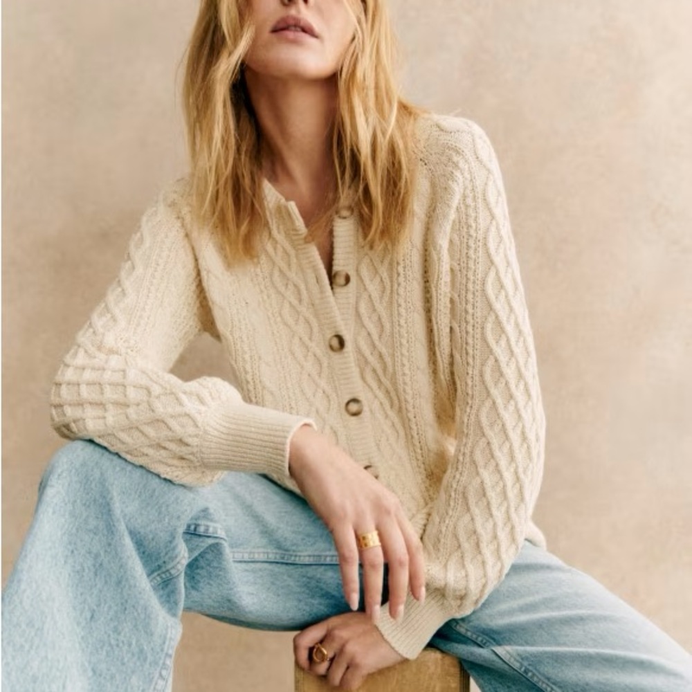 Sézane Andie Cardigan XL